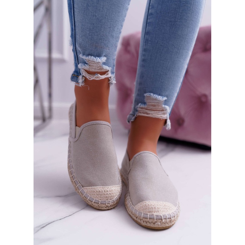 Espadrillas Donna Cross Jeans Grigi DD2R4104 grigio 2