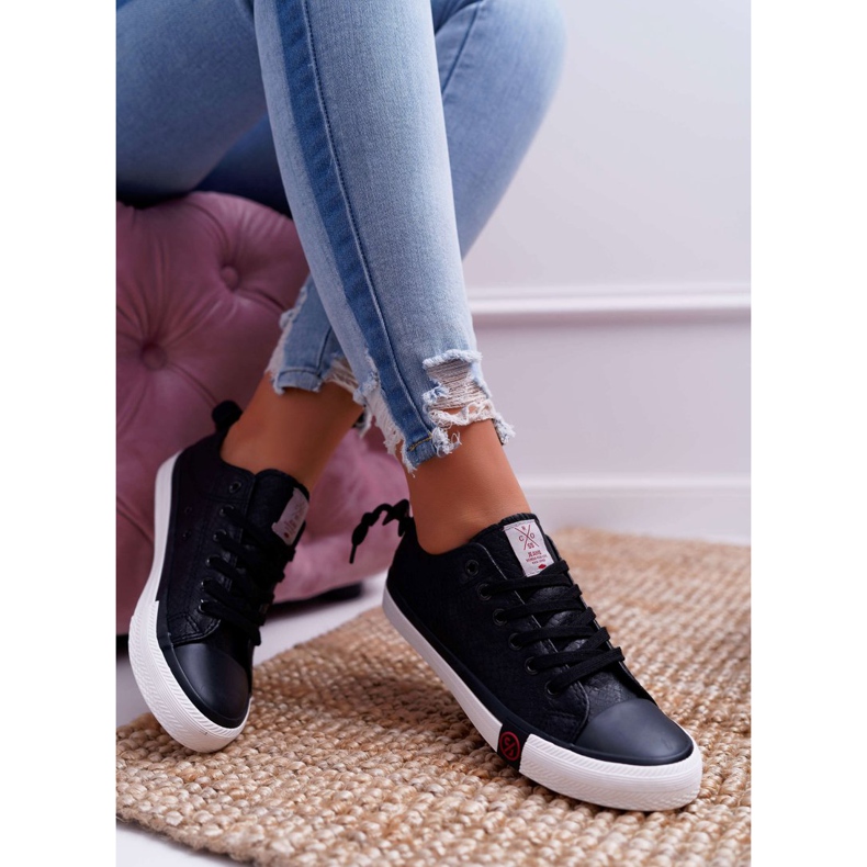 Sneakers Donna Cross Jeans Nere DD2R4060 nero 1