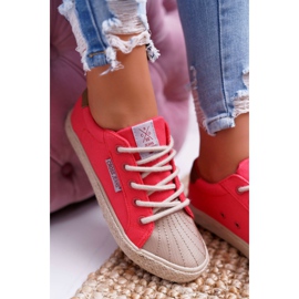 Sneakers Donna Cross Jeans Rosa DD2R4096 2