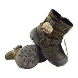 Stivali per bambini in pelle 91543 Green Bartek verde 3