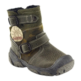 Stivali per bambini in pelle 91543 Green Bartek verde 1
