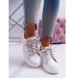 Nicole Sneakers Donna Pelle Bianche Viss bianca 2
