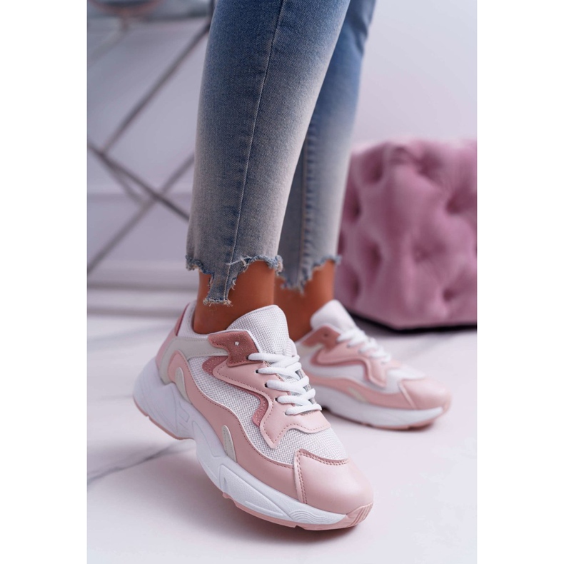 FRJ Scarpe Sportive Donna Rosa Bianco Chantal 1