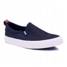 Sneakers da uomo Big Star Jeans Navy Blue DD174161 blu navy 1