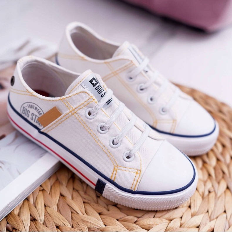 Sneakers Bambini Big Star Bianco DD374130 1