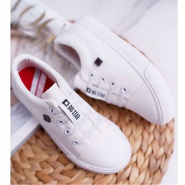 Sneakers Bambini Big Star Bianche DD374074 bianca 2