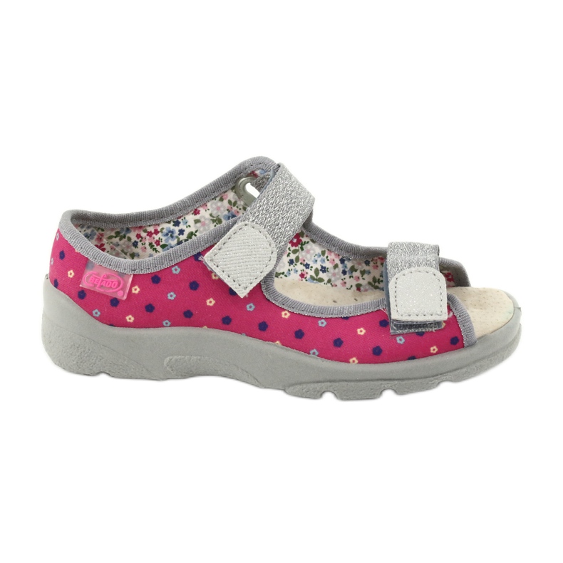 Scarpe per bambini Befado 869X138 rosa grigio 1
