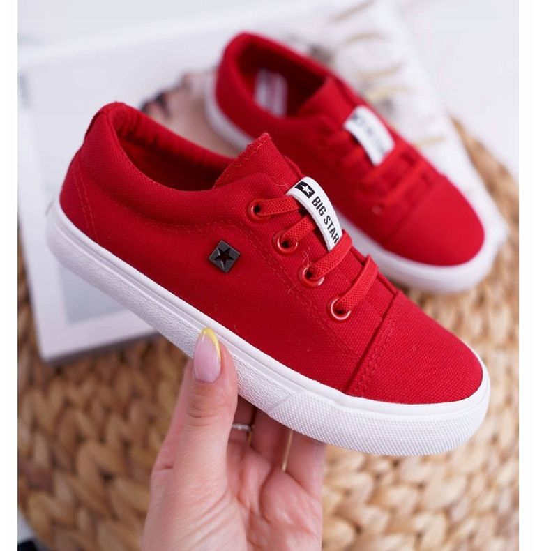 Sneakers Bambini Big Star Rosse DD374077 rosso 2