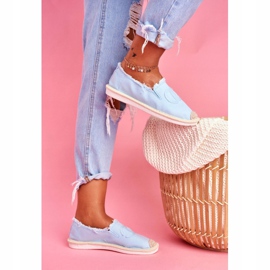 PS1 Espadrillas blu da donna Flaure 2