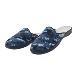 Scarpe per bambini colorate Befado 707Y402 nero blu navy blu 3