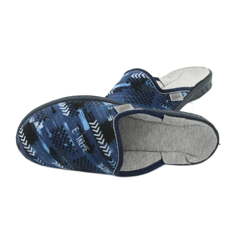 Scarpe per bambini colorate Befado 707Y402 nero blu navy blu 4