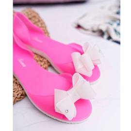 Ballerine in gomma Meliski Bows Pink Candy rosa 2