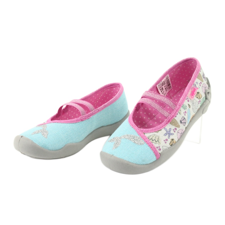 Scarpe per bambini Befado 116X264 viola blu rosa grigio verde giallo 3
