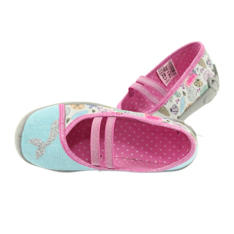 Scarpe per bambini Befado 116X264 viola blu rosa grigio verde giallo 5