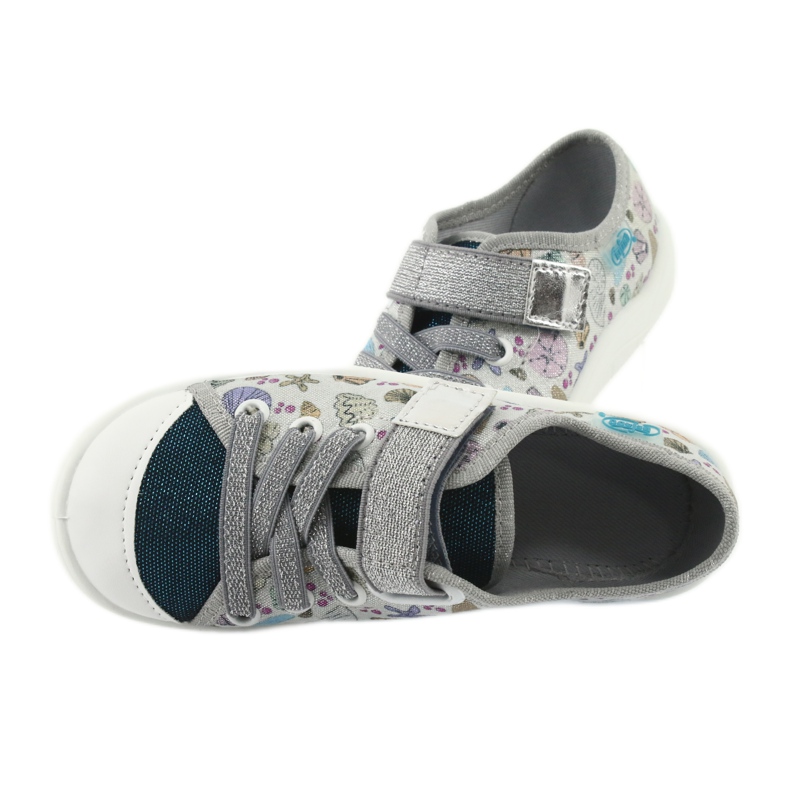 Scarpe per bambini Befado 251X145 grigio multicolore verde 5