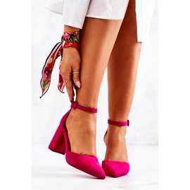 SEA Décolleté Con Tacco Donna Camoscio Fucsia Harye rosa 1