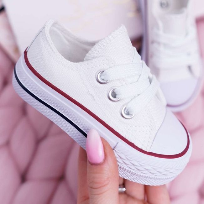 FRROCK Sneakers classiche da bambino Filemon bianche bianco 2