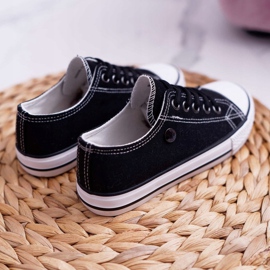 EVE Sneakers Bambini Nere Justika nero 2