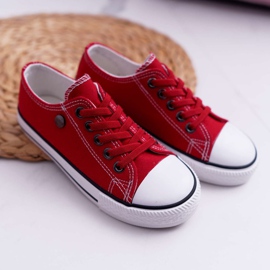 EVE Sneakers rosse per bambini Justika rosso 1
