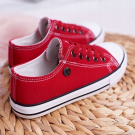 EVE Sneakers rosse per bambini Justika rosso 2
