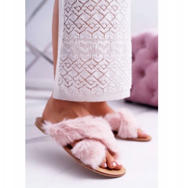 Ciabatte Da Donna Con Pelliccia Lu Boo Pink Pimmer rosa 1