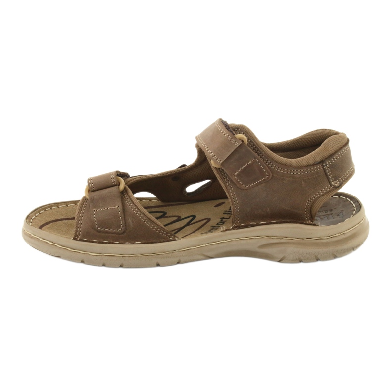 Riko 552 sandali uomo comfort beige 1