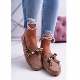 Mocassini Donna Lu Boo Comodi Beige Plummy 2