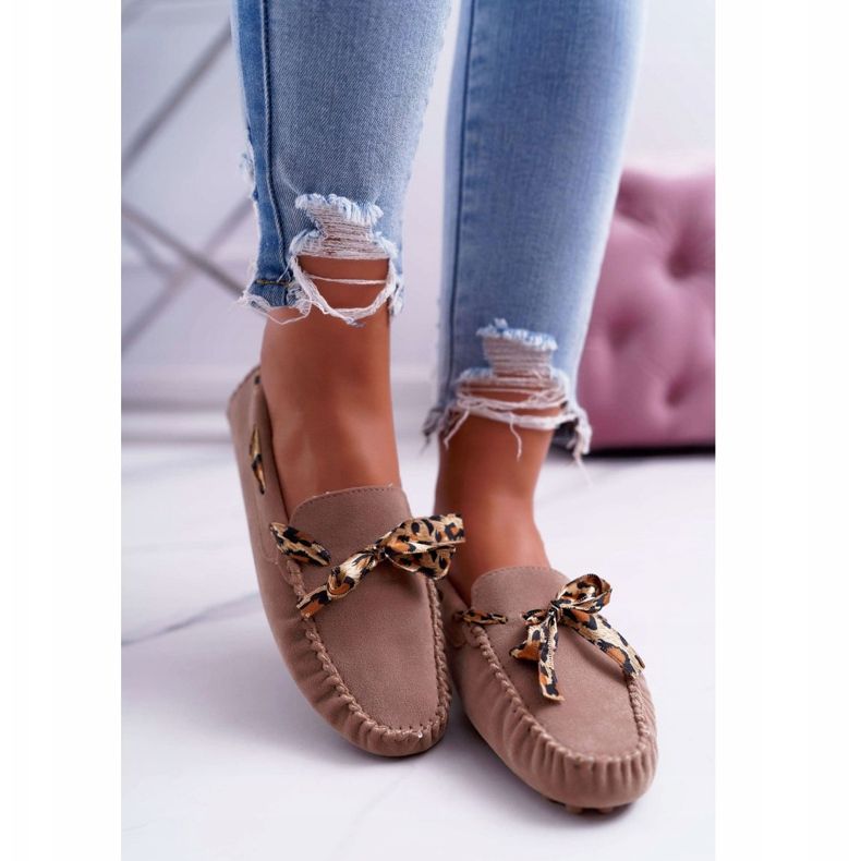 Mocassini Donna Lu Boo Comodi Beige Plummy 2