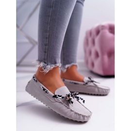 Mocassini Donna Lu Boo Confortevole Grigio Plummy 1