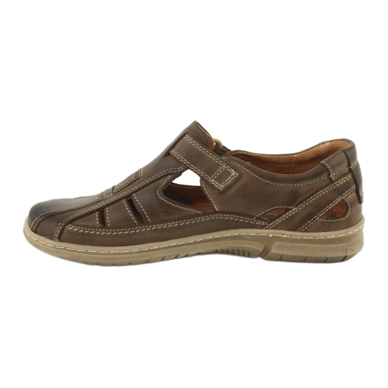 Riko 458 sandali uomo comfort cachi 2