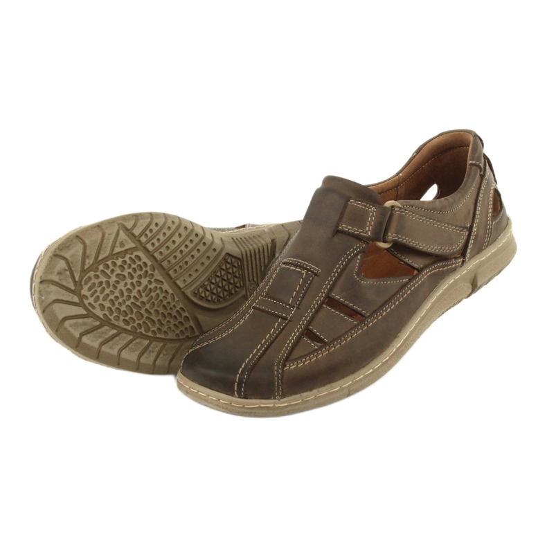 Riko 458 sandali uomo comfort cachi 4