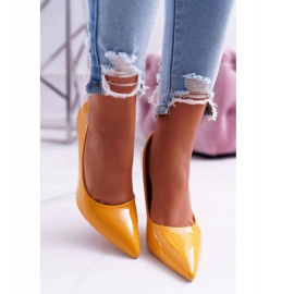 PS1 Scarpe col tacco alto da donna Yanna gialle giallo 2