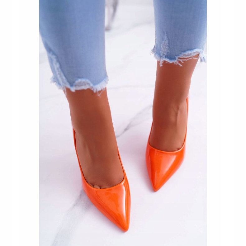 PS1 Scarpe col tacco da donna Yanna arancione arancia 2