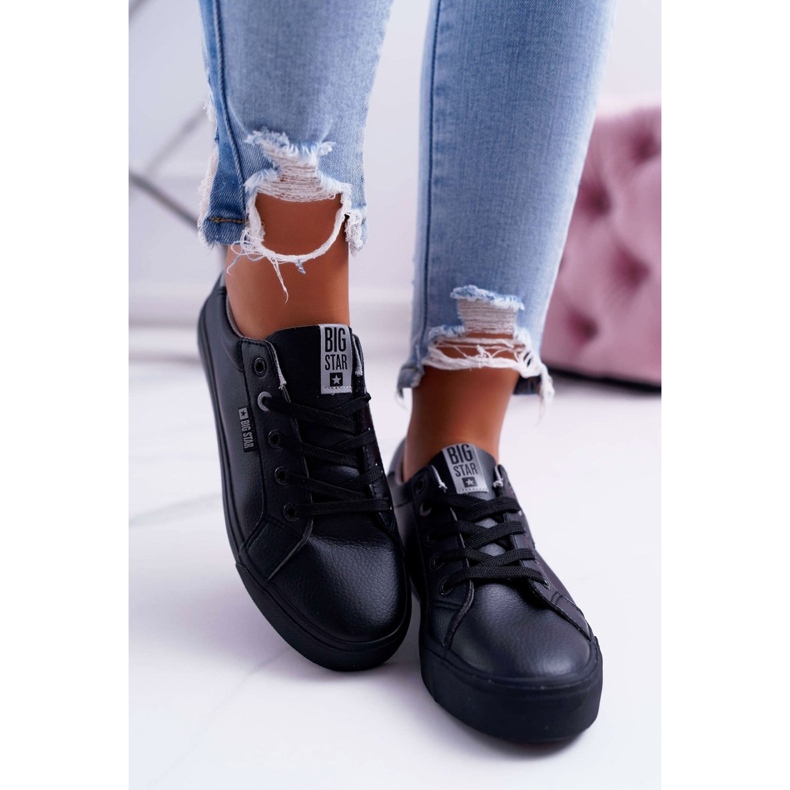 Sneakers Donna Big Star Nere EE274314 nero 2