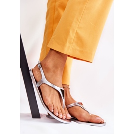 HV Sandali da tempesta argento da donna grigio 2