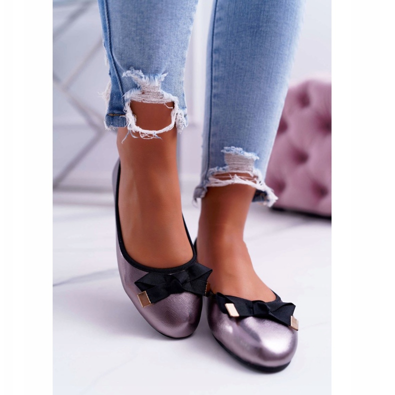 EVE Ballerine Eleganti da Donna Grafite LaDonna multicolore grigio 2