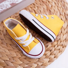 FRROCK Sneakers da bambino Classic High Yellow Filemon giallo 2