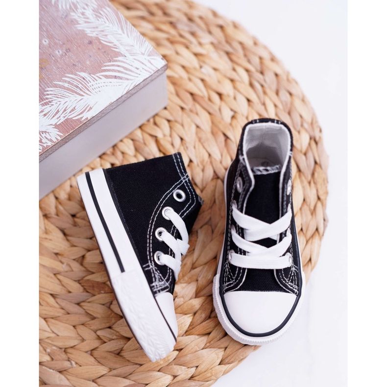 FRROCK Sneakers classiche da bambino Filemon nere nero 2