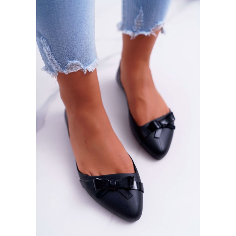 HV Ballerine in gomma nera da donna Meliski Syntha nero 2