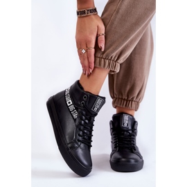Sneakers Donna Big Star Alta Nere EE274355 nero 1