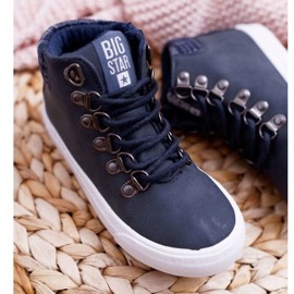 Sneakers da bambino Big Star Navy Blue EE374038 blu navy 1