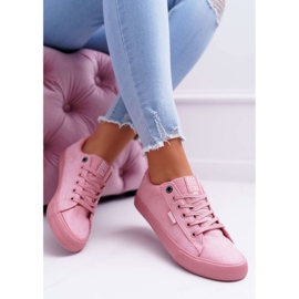 Sneakers Donna Big Star Suede Rosa EE274047 4