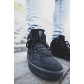 Scarpe Sportive Uomo Big Star Alte Nere EE174433 nero 2