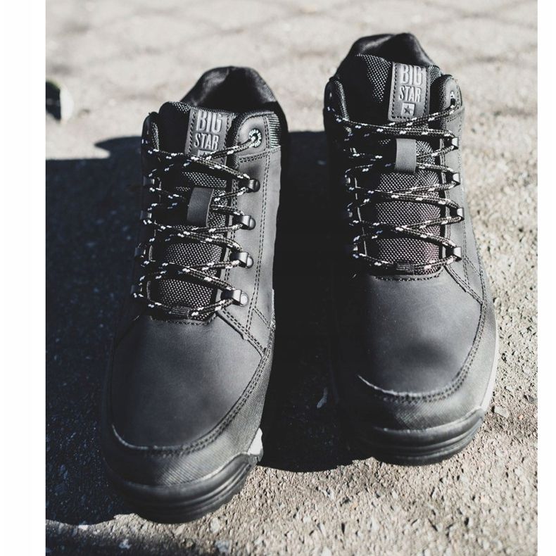 Scarpe Trekking Uomo Big Star High Outdoor Nere EE174465 nero 1