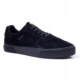 Sneakers Uomo Basse Big Star Suede Nere EE174362 nero 1