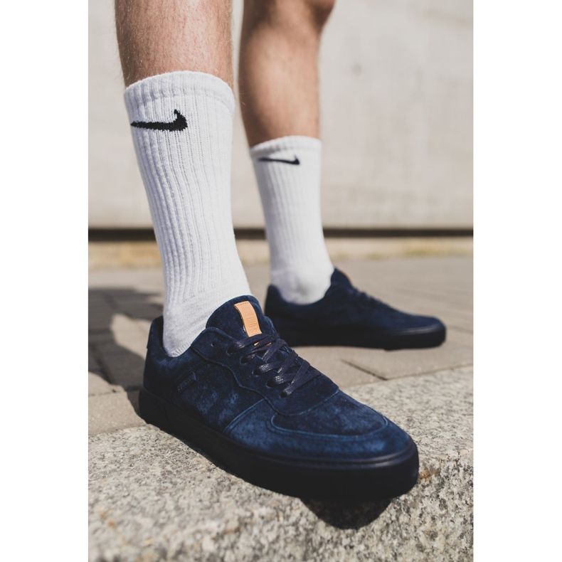 Sneakers Uomo Big Star Suede Blu Navy EE174363 1