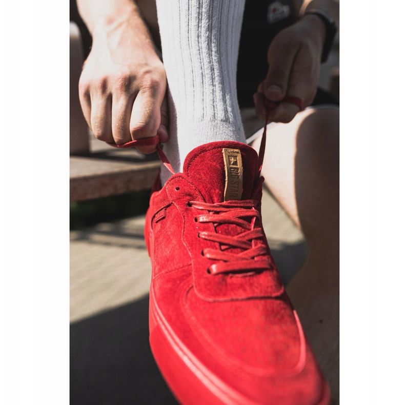 Sneakers Uomo Basse Big Star Suede Rosse EE174364 rosso 1