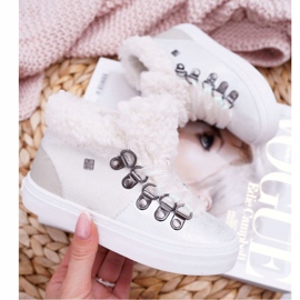 Scarpe da bambina per bambina Sneakers Big Star Bianco EE374017 bianca 1