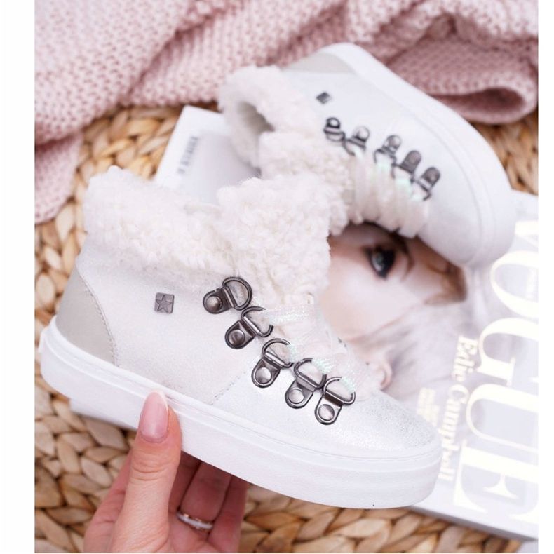 Scarpe da bambina per bambina Sneakers Big Star Bianco EE374017 1