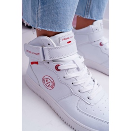 Sneakers Donna Cross Jeans Alte Bianche EE2R4145C bianco 2
